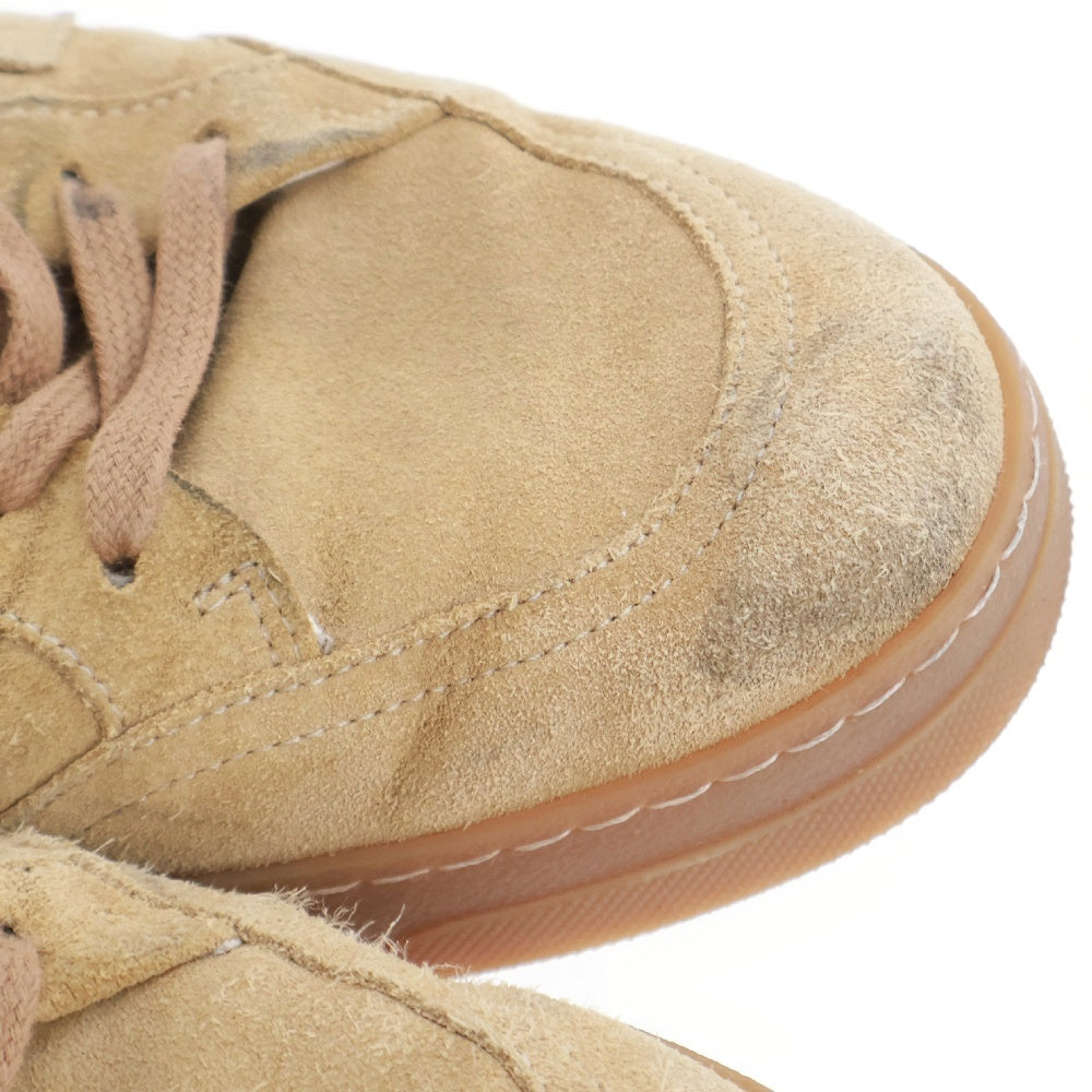 OFF-WHITE(オフホワイト) BASIC SNEAKER スウェードローカットスニーカー ベージュ