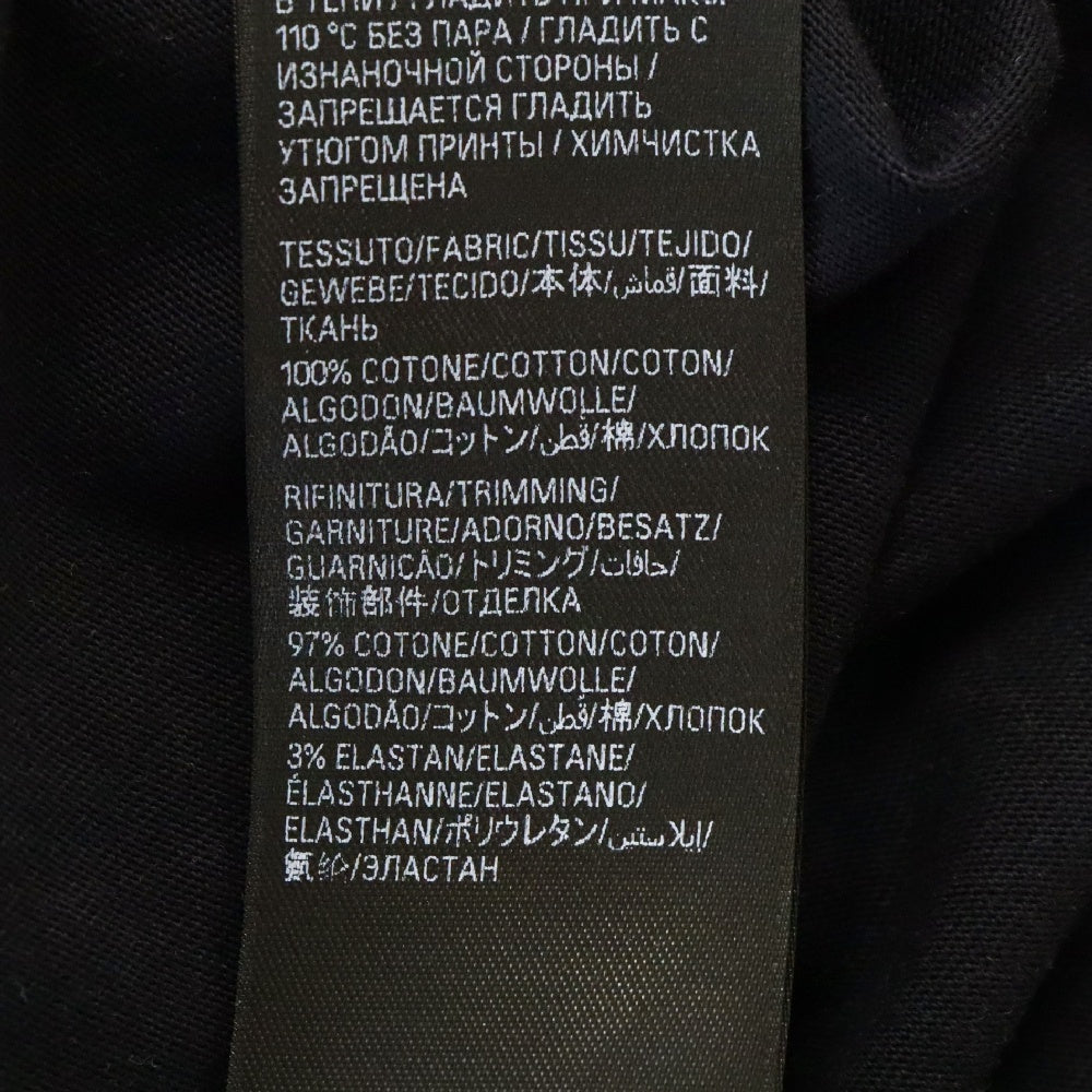 BALENCIAGA(バレンシアガ) 24AW Not Been Done T-Shirt フロントマルチカラープリント半袖Tシャツ ブラック 787349 TQVW4