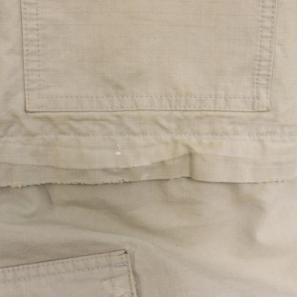 BALENCIAGA(バレンシアガ) 23AW Large Cargo Pants クラッシュマルチカーゴロングパンツ グレー 746493 TKP27