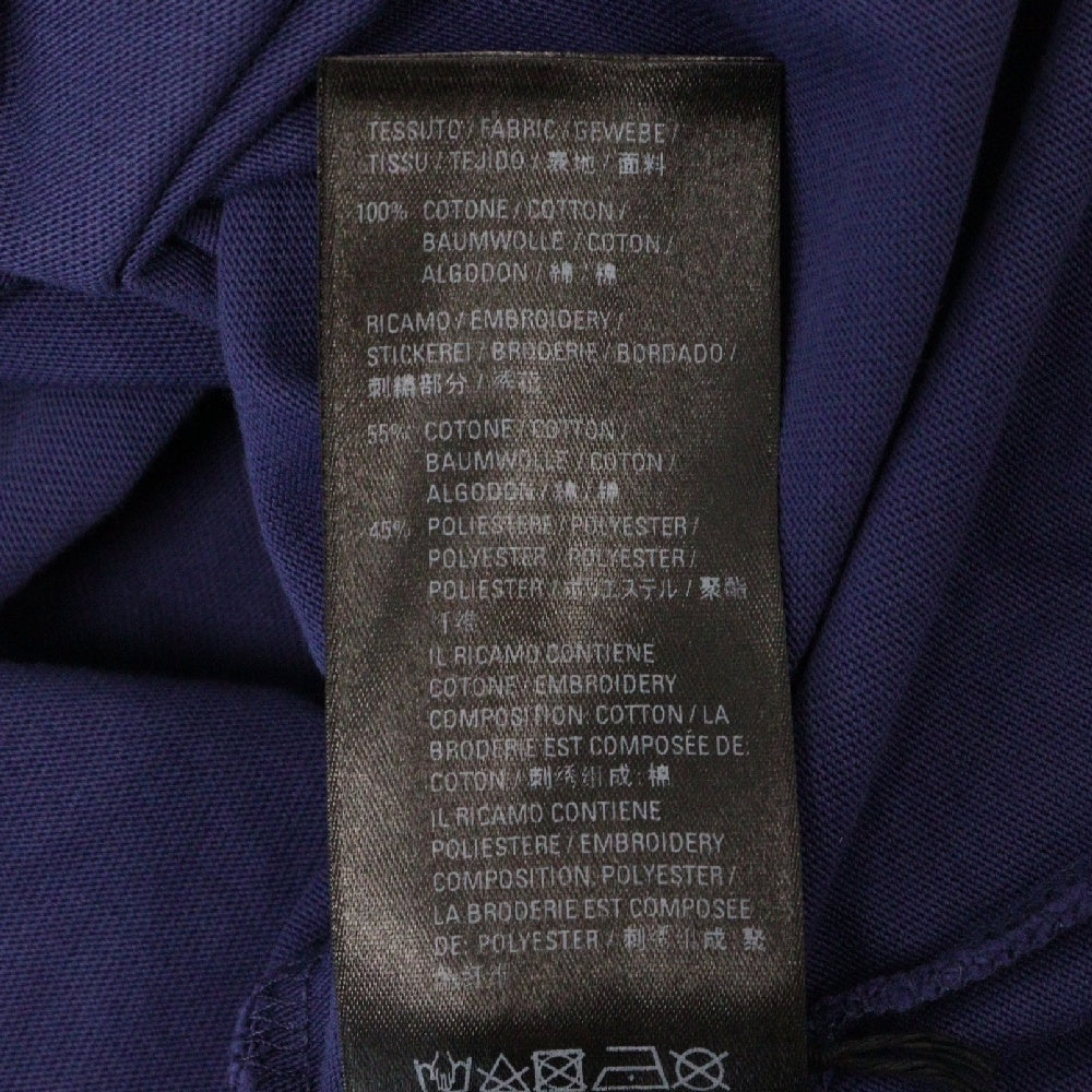 BALENCIAGA(バレンシアガ) FREE T-Shirt フリー ロゴ刺繍半袖Tシャツ ネイビー 612965 TKVD3