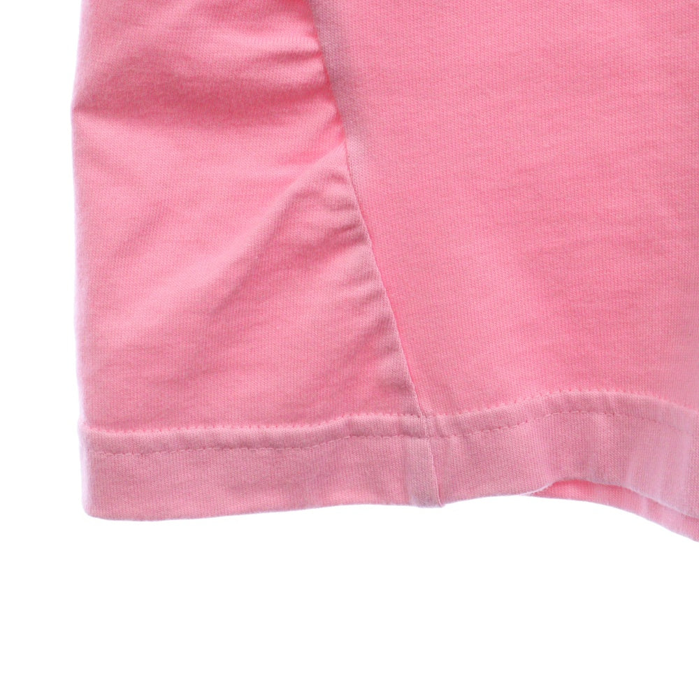 BALENCIAGA(バレンシアガ) Bebe Rhinestone Oversized T-Shirt ラインストーン装飾 半袖Tシャツ ピンク 681314 TLVH4