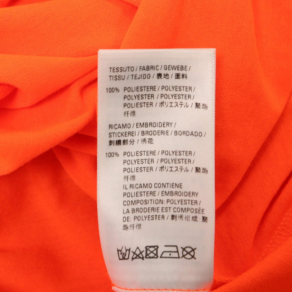 BALENCIAGA(バレンシアガ) Logo T-Shirt ロゴ刺繍半袖Tシャツ オレンジ 612966 TKVHI
