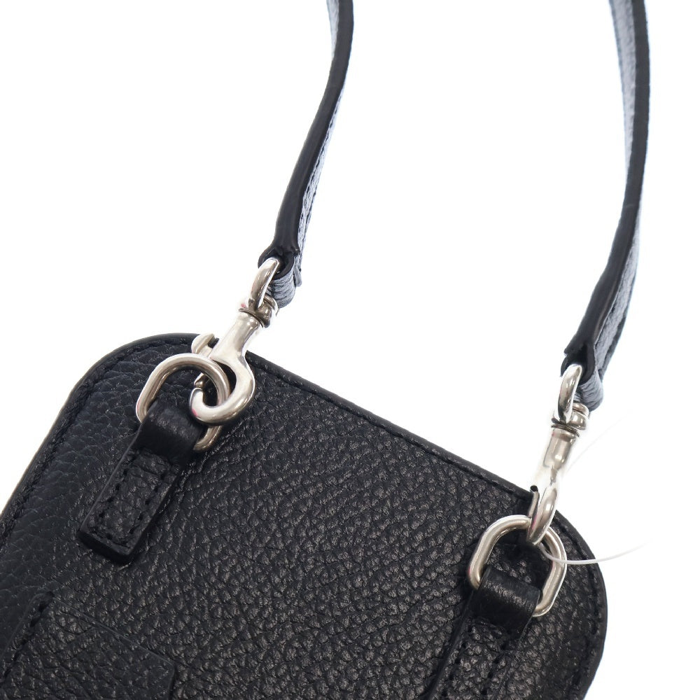 BALENCIAGA(バレンシアガ) Neck Wallet Cardcase ネックウォレットレザーカードケース ブラック