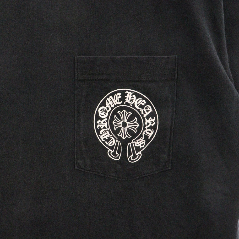 CHROME HEARTS(クロムハーツ) TAIPEI Limited Horseshoe S/S Tee 台北限定ホースシュー半袖Tシャツ ブラック