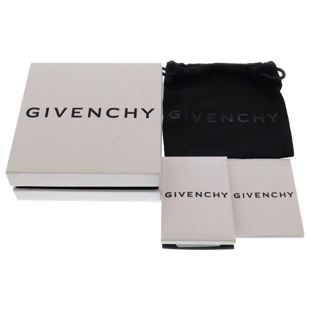 GIVENCHY(ジバンシィ) G Link Necklace ラインストーン装飾 4Gロゴネックレス シルバー BF00KWF005 040