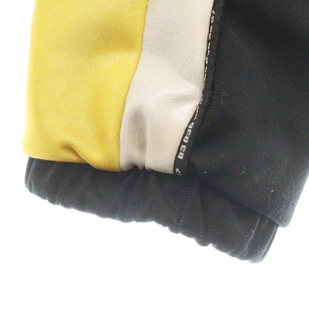 VTMNTS(ブイティーエムエヌティーエス) 22AW Striped Tracksuit Jacket ロゴプリント ジップアップトラックジャケット ブラック VL16AT140B