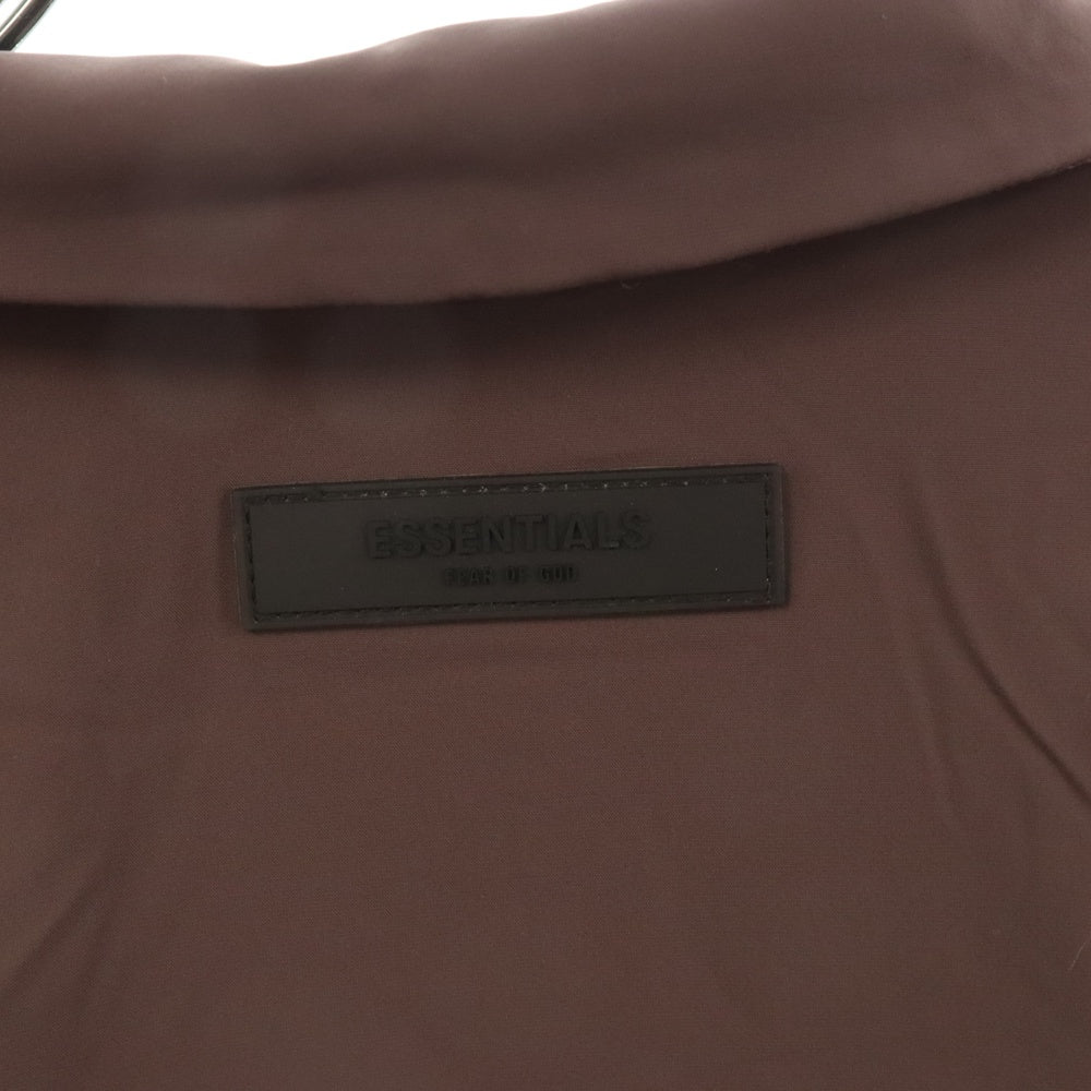 FOG Essentials(エフオージー エッセンシャルズ) NYLON FIELD SHIRT JACKET バックラバーロゴプリント ジップアップナイロンフィールドジャケット パープル