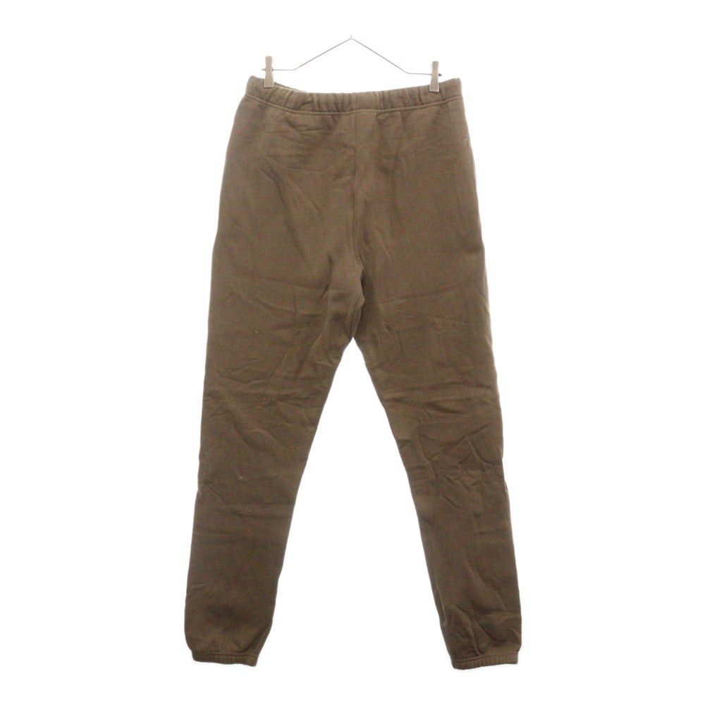 FOG Essentials(エフオージー エッセンシャルズ) SWEAT PANTS リフレクターロゴプリント スウェットパンツ ブラウン