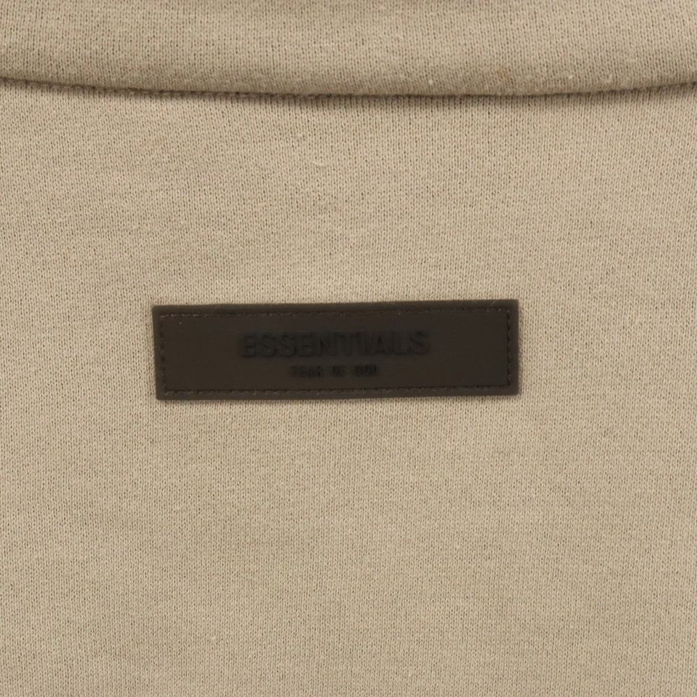FOG Essentials(エフオージー エッセンシャルズ) ZIP UP SWEAT TRACK JACKET フェルトロゴ ジップアップスウェットトラックジャケット ベージュ