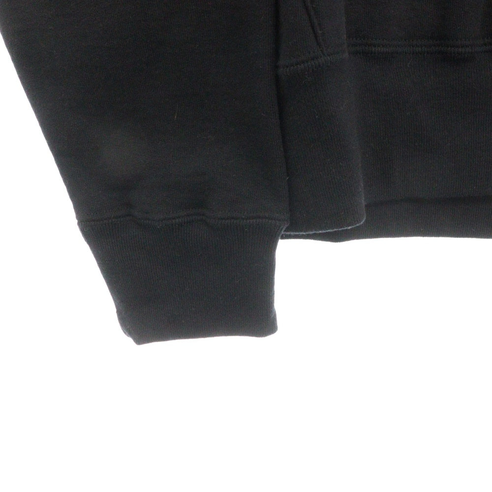 SUPREME(シュプリーム) 18AW ×Mike Kelley Franklin Signing Hoodie マイクケリー フランクリン サイニング プリントプルオーバースウェットパーカー フーディー ブラック