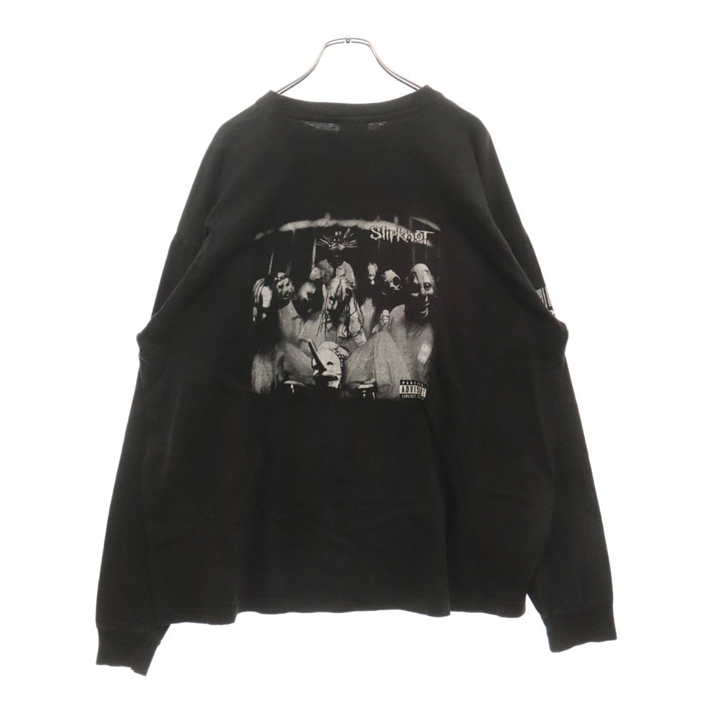 VINTAGE(ヴィンテージ) 90S Slipknot スリップノット長袖Tシャツ ロンT バンドTシャツ ブラック