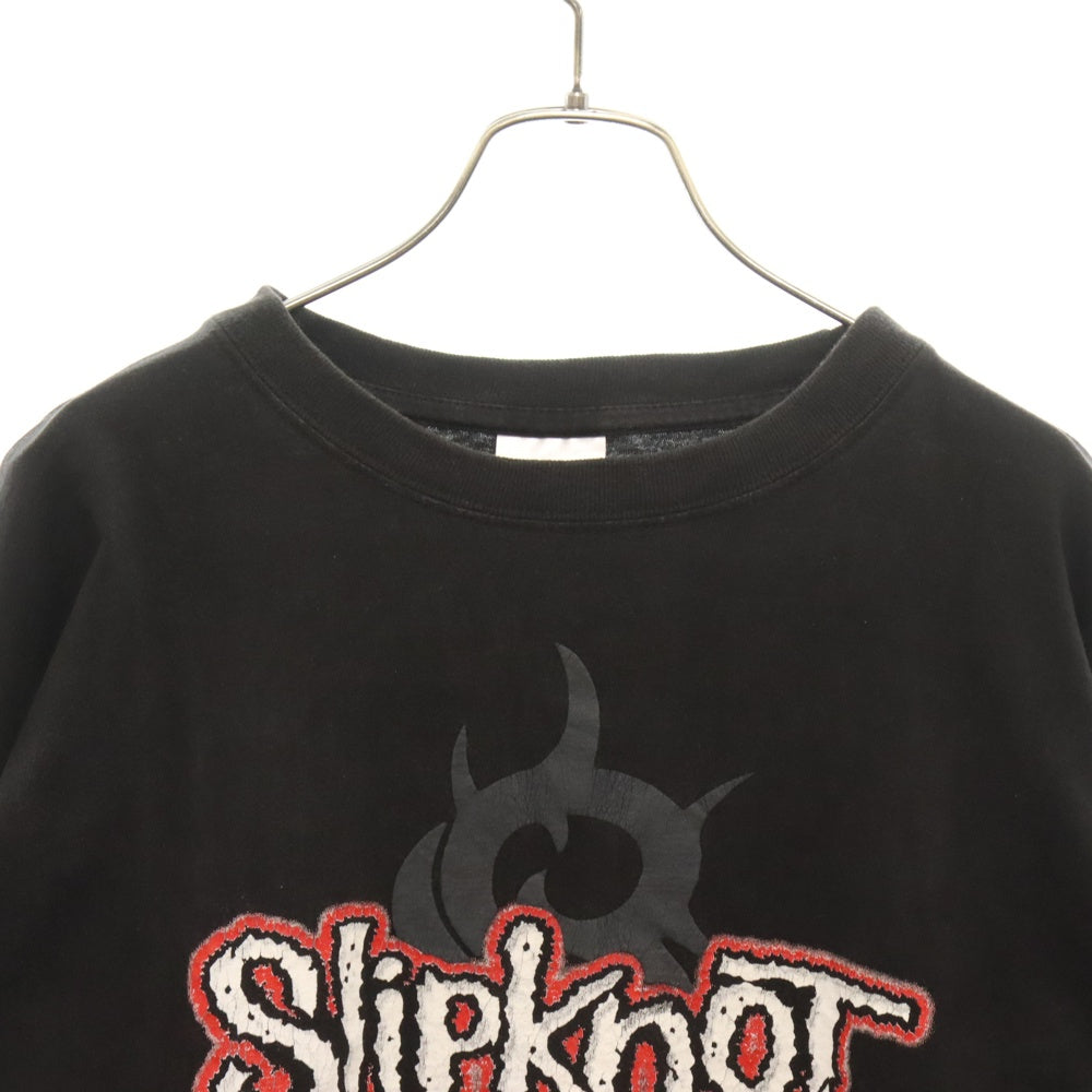 VINTAGE(ヴィンテージ) 90S Slipknot スリップノット長袖Tシャツ ロンT バンドTシャツ ブラック