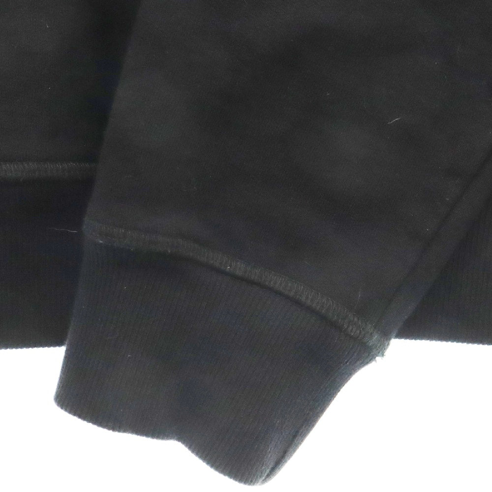 Christian Dior(クリスチャンディオール) Cotton Hoodie フロントロゴプリント プルオーバーパーカー フーディー ブラック 043J646A0531