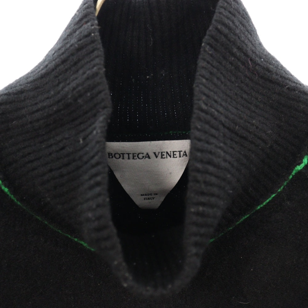 BOTTEGA VENETA(ボッテガヴェネタ) Knit Sweater タートルネックニットセーター ブラック 686711 V1MB0
