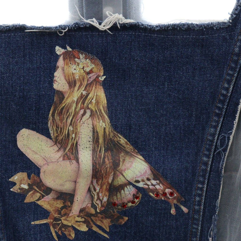 OFF-WHITE(オフホワイト) 16SS Levi's Vision Denim Jacket リーバイスビジョン 再構築デニムジャケット インディゴ レディース OFFLVSS16