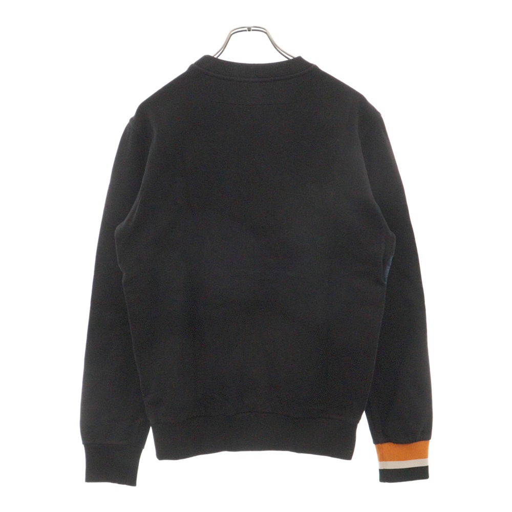 GIVENCHY(ジバンシィ) 14AW Star Patch Crewneck Sweatshirt スターパッチ クルーネックスウェットトレーナー ブラック 14W 7382 653
