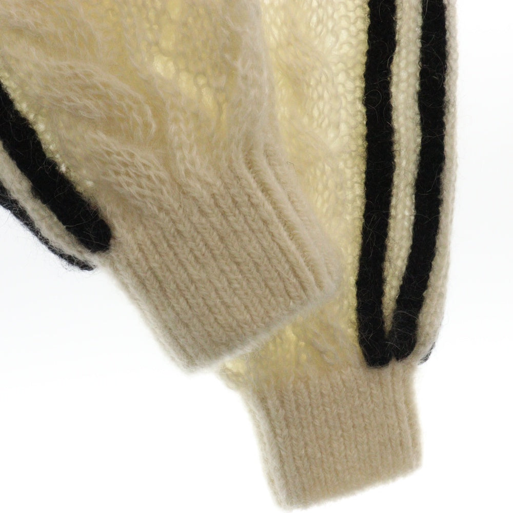 GUCCI(グッチ) ×adidas Mohair Bottom アディダス モヘアボトム ニットパンツ ホワイト レディース 721504 XKCMO