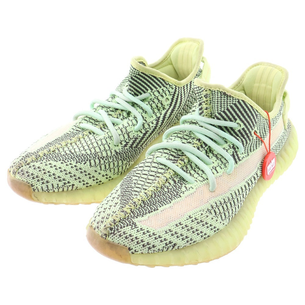 adidas(アディダス) YEEZY BOOST 350 V2 YEEZREEL イージーブースト イーズリール ローカットスニーカー イエロー/グリーン US9/27cm FW5191
