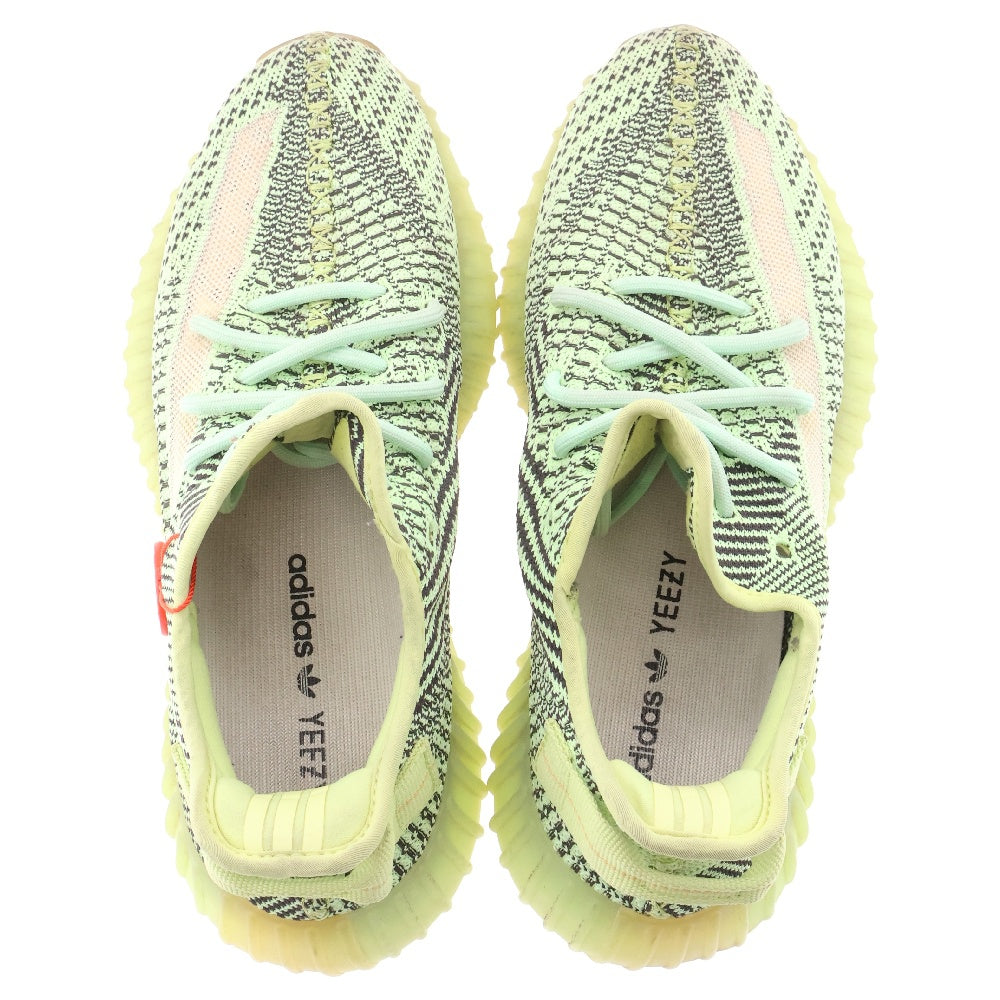 adidas(アディダス) YEEZY BOOST 350 V2 YEEZREEL イージーブースト イーズリール ローカットスニーカー イエロー/グリーン US9/27cm FW5191