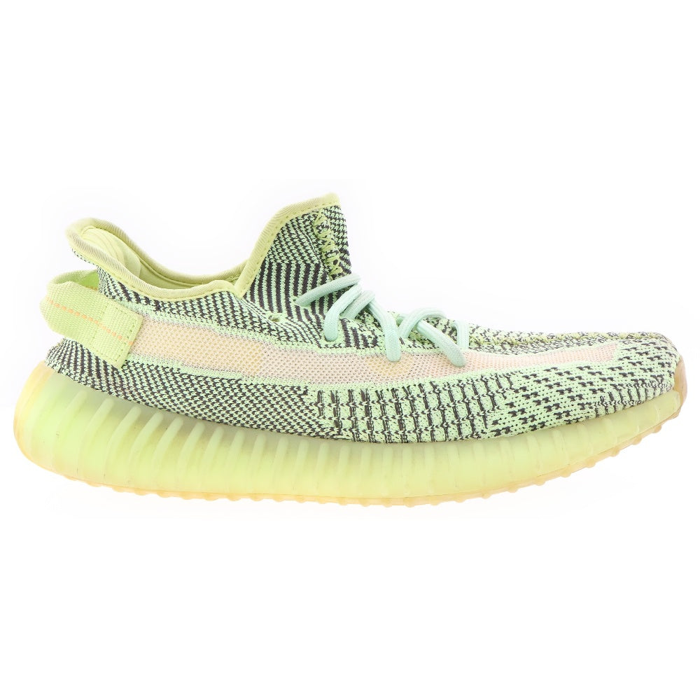 adidas(アディダス) YEEZY BOOST 350 V2 YEEZREEL イージーブースト イーズリール ローカットスニーカー イエロー/グリーン US9/27cm FW5191