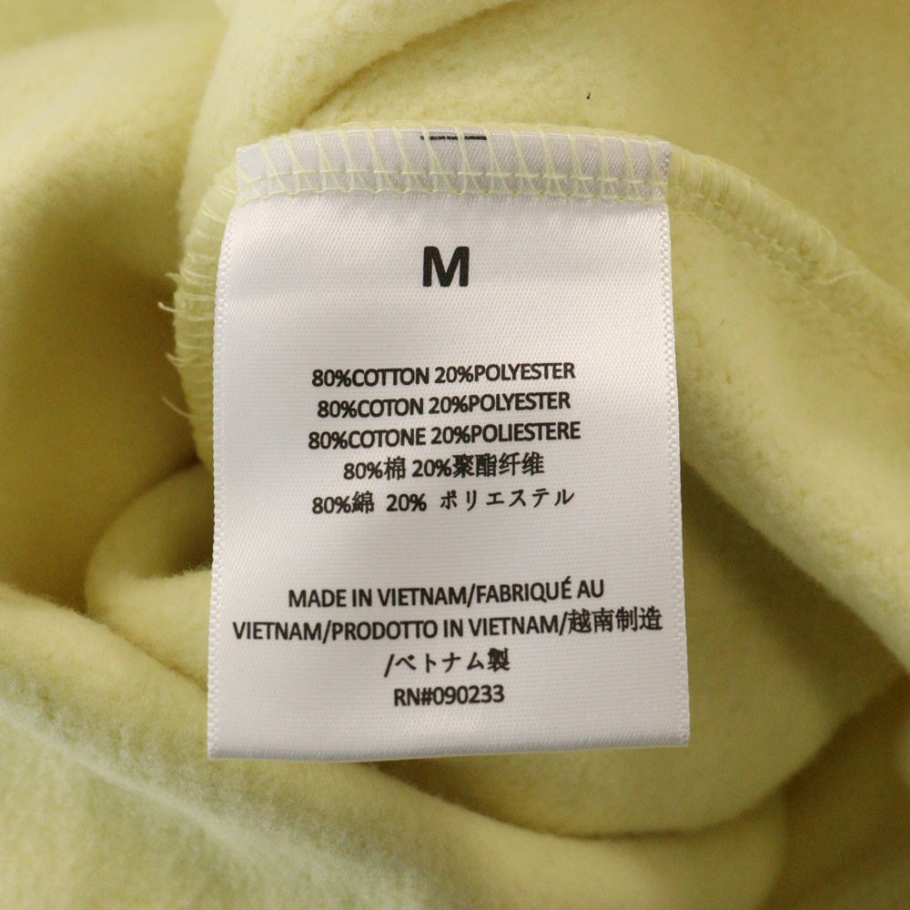FOG Essentials(エフオージー エッセンシャルズ) HOODIE フェルトロゴプリント プルオーバースウェットパーカー フーディー イエロー