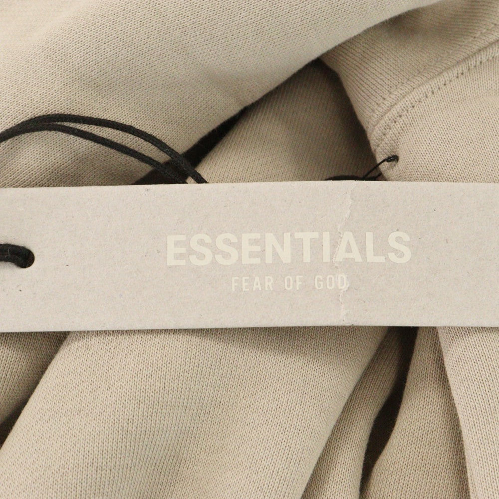FOG Essentials(エフオージー エッセンシャルズ) CREWNECK SWEATSHIRT リフレクターロゴプリント クルーネックスウェットトレーナー ベージュ
