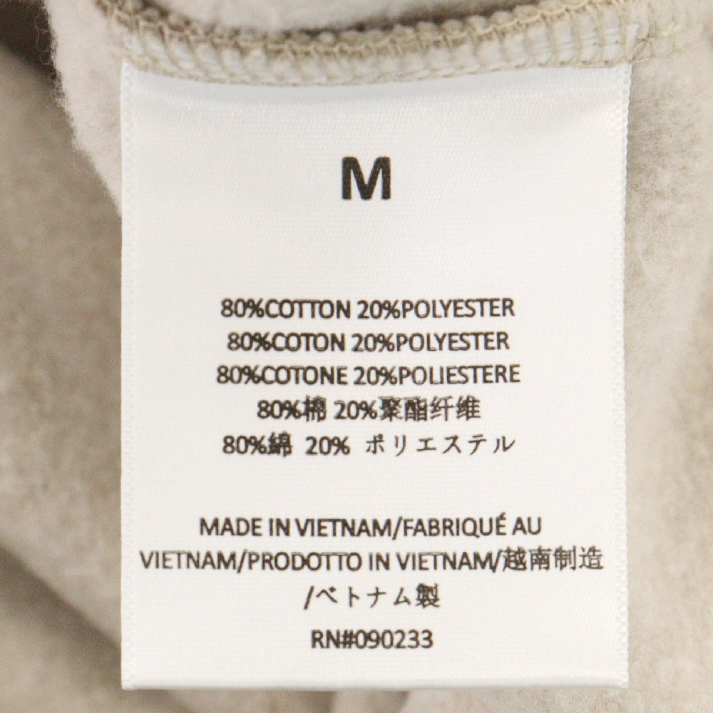 FOG Essentials(エフオージー エッセンシャルズ) CREWNECK SWEATSHIRT リフレクターロゴプリント クルーネックスウェットトレーナー ベージュ