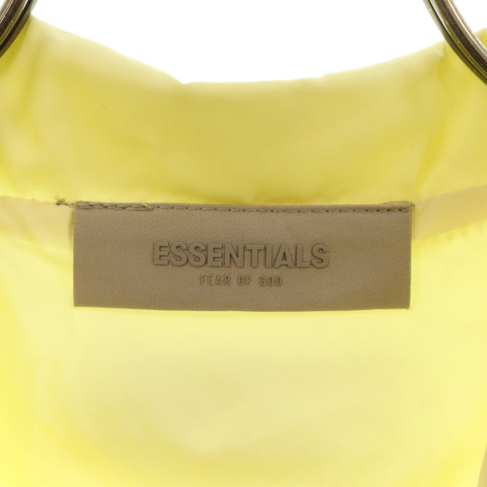 FEAR OF GOD ESSENTIALS(フィアオブゴッド エッセンシャルズ) NYLON COACH JACKET バックラバーロゴ ナイロンコーチジャケット クリーム