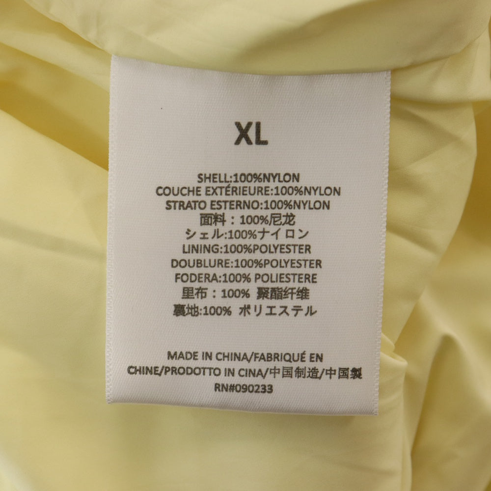 FEAR OF GOD ESSENTIALS(フィアオブゴッド エッセンシャルズ) NYLON COACH JACKET バックラバーロゴ ナイロンコーチジャケット クリーム