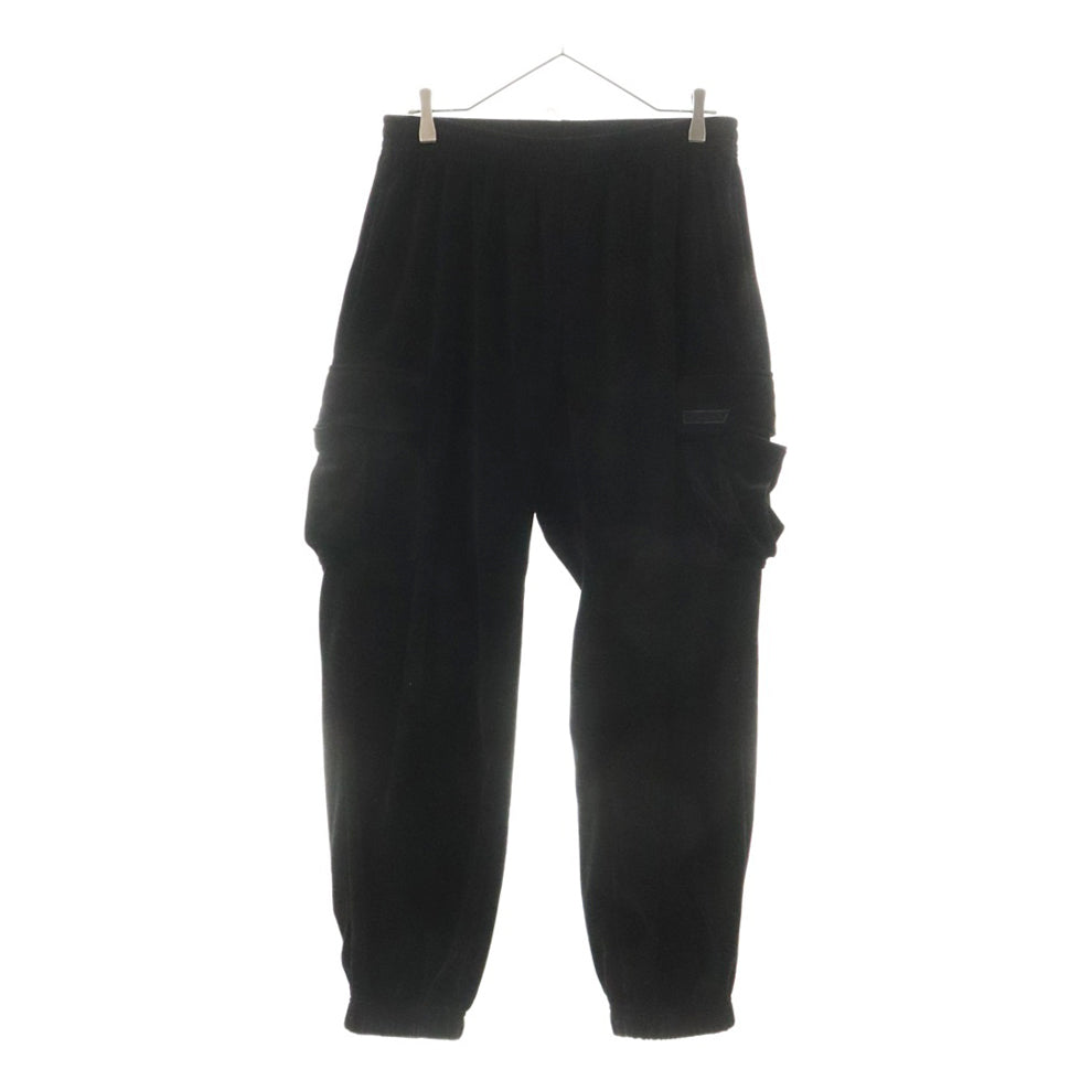 RADIALL(ラディアル) Cargo Track Pants ベロアカーゴトラックパンツ ブラック
