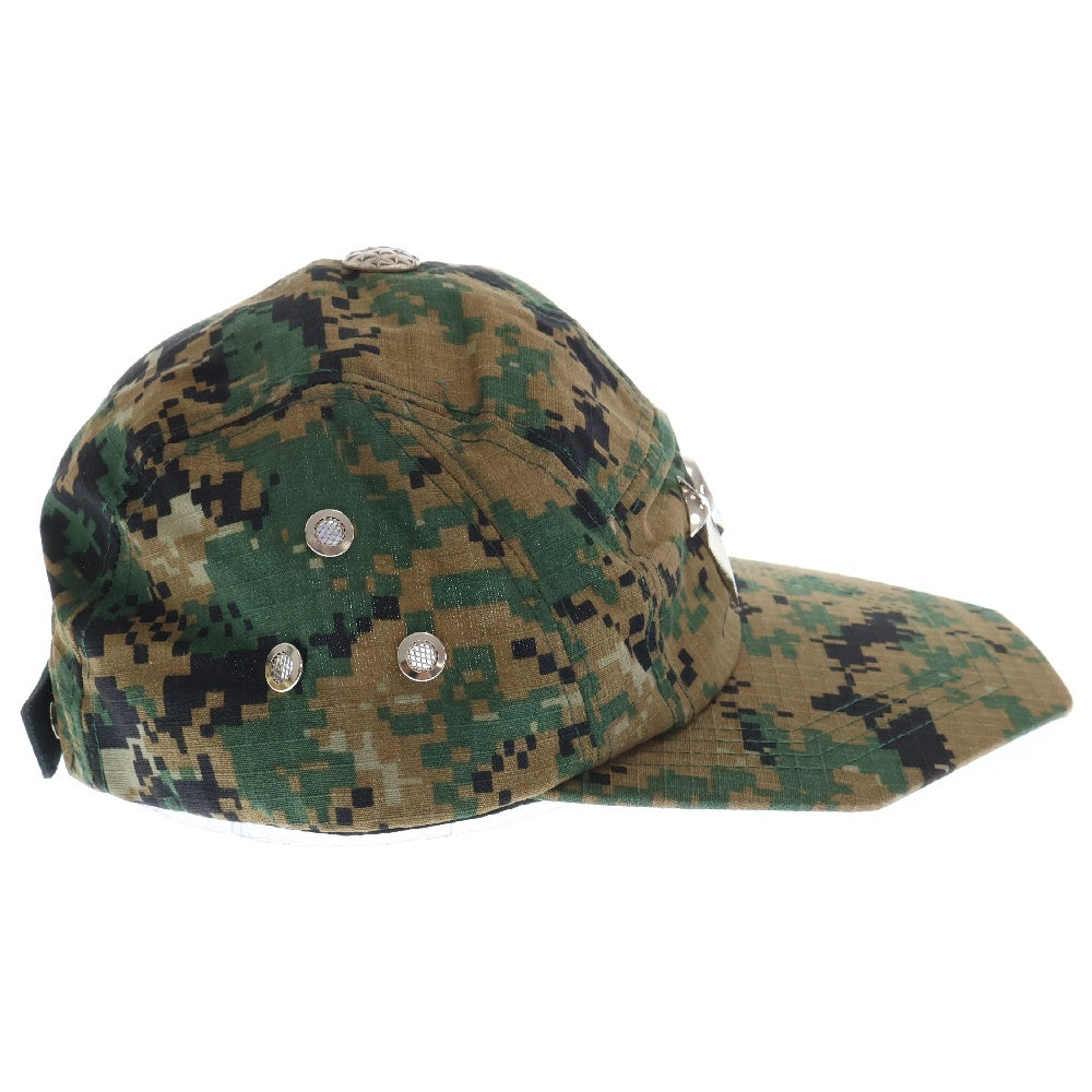 THUG CLUB(サグクラブ) 24AW TC ARMY CAP アーミー キャップ 帽子 デジタルカモ カーキ TC24AC2104