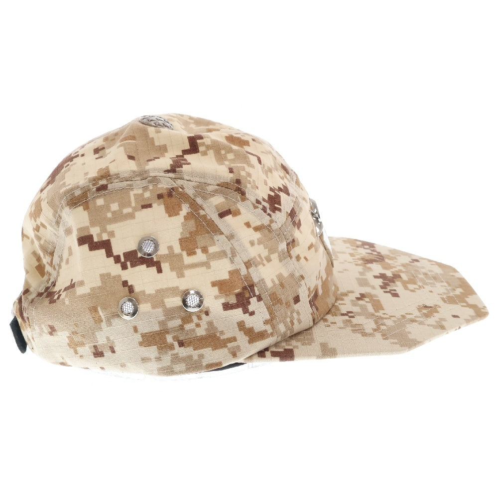 THUG CLUB(サグクラブ) 24AW TC ARMY CAP アーミー キャップ 帽子 デジタルカモ ベージュ 帽子 TC24AC2103
