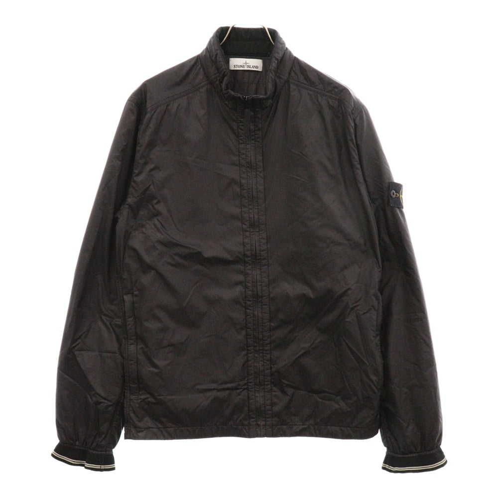 STONE ISLAND(ストーンアイランド) Micro Rip Stop Primaloft Black Lightweight Jacket ロゴワッペンナイロンジャケット ブラック 631541231