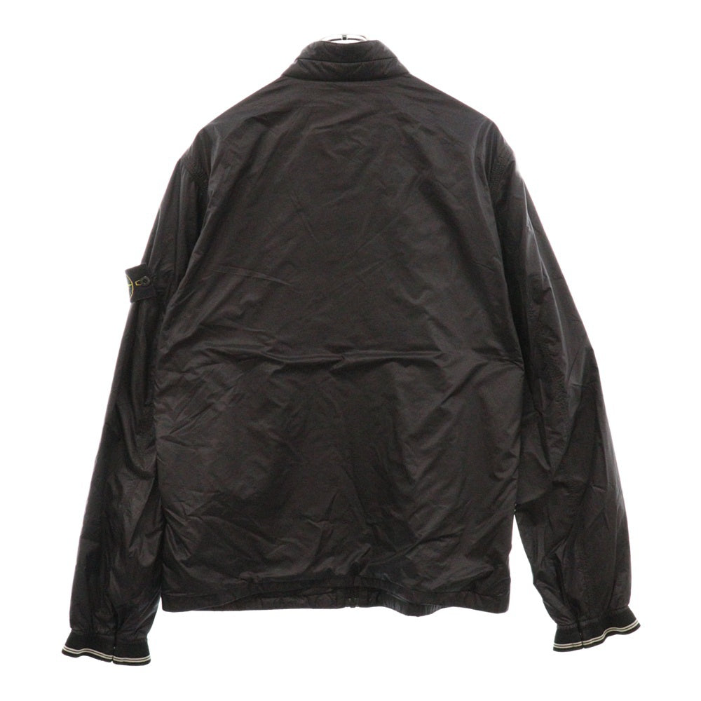 STONE ISLAND(ストーンアイランド) Micro Rip Stop Primaloft Black Lightweight Jacket ロゴワッペンナイロンジャケット ブラック 631541231