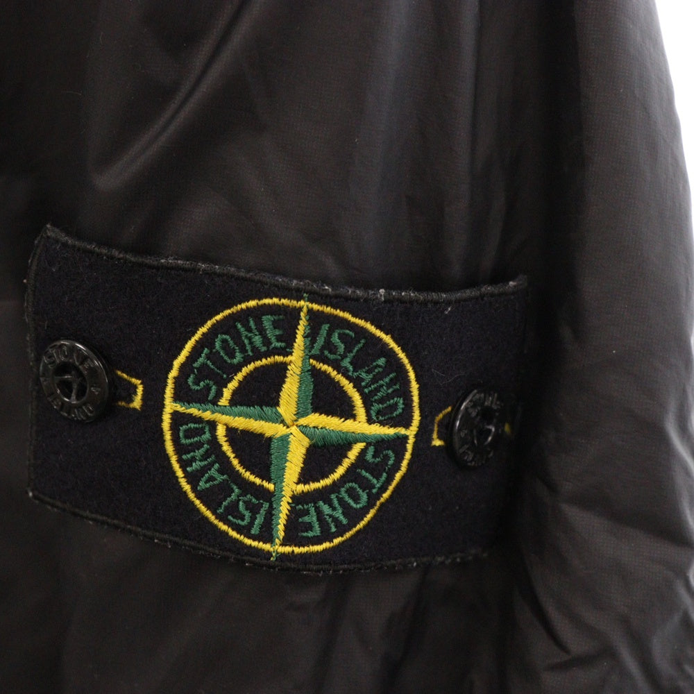 STONE ISLAND(ストーンアイランド) Micro Rip Stop Primaloft Black Lightweight Jacket ロゴワッペンナイロンジャケット ブラック 631541231