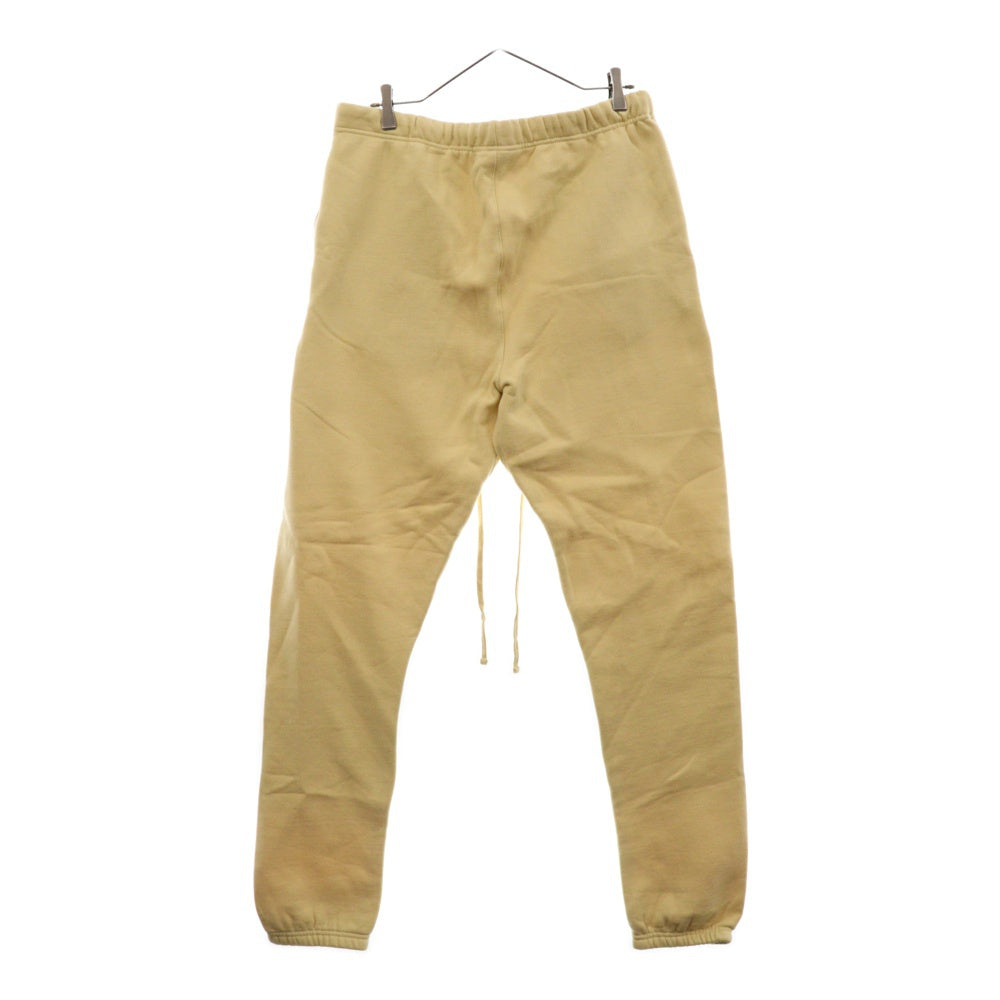FEAR OF GOD ESSENTIALS(フィアオブゴッド エッセンシャルズ) SWEAT PANTS リフレクターロゴプリント スウェットパンツ アイボリー