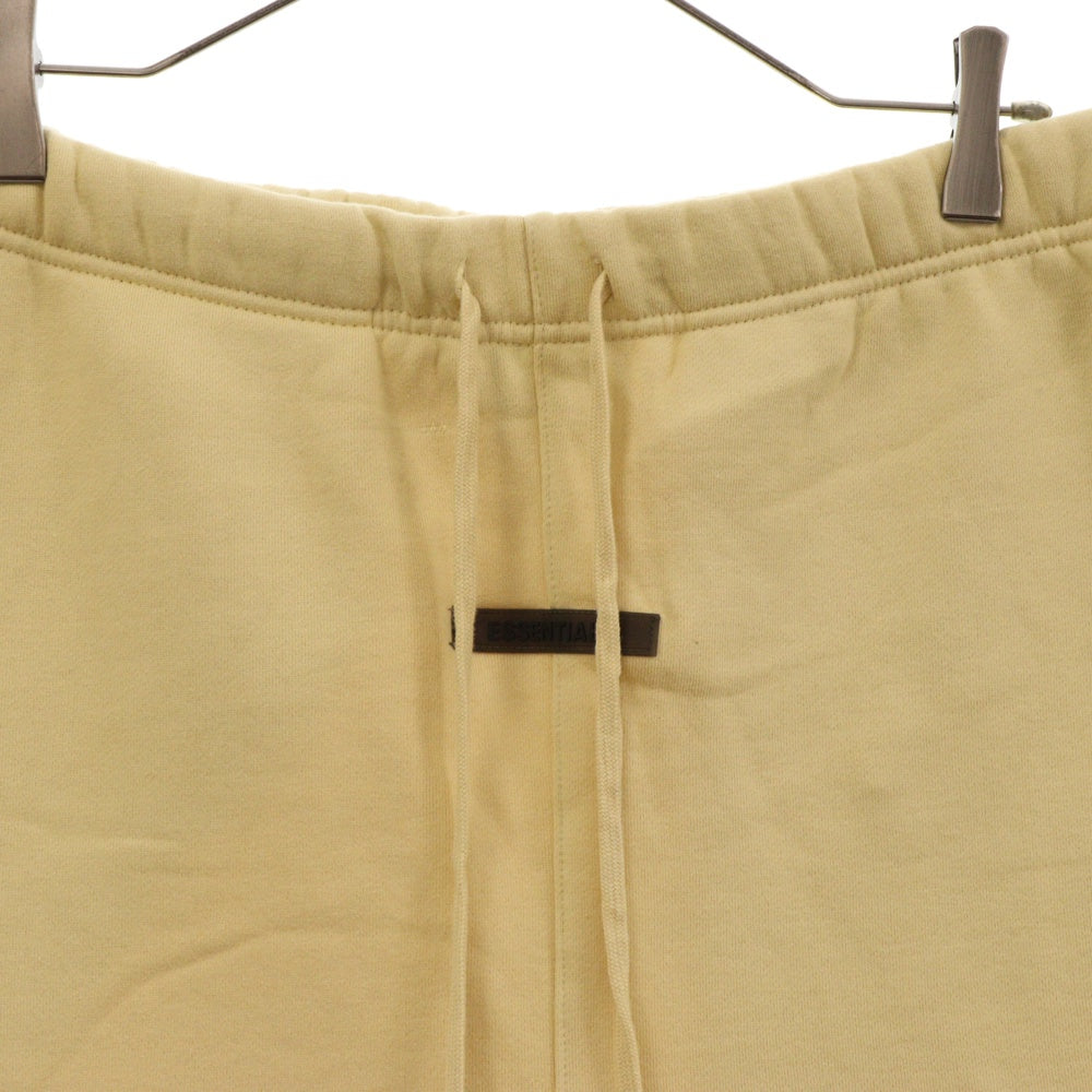 FEAR OF GOD ESSENTIALS(フィアオブゴッド エッセンシャルズ) SWEAT PANTS リフレクターロゴプリント スウェットパンツ アイボリー
