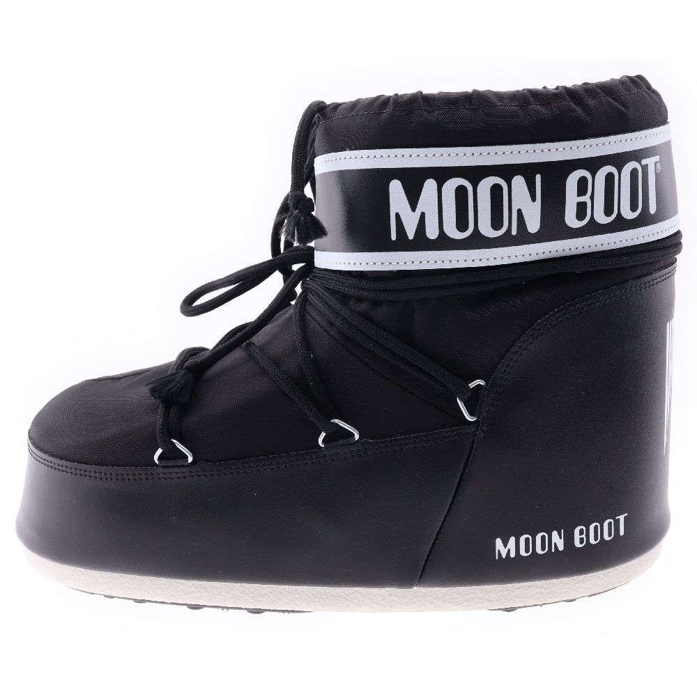 MOON BOOT(ムーンブーツ) Icon Low 2 アイコン ロー ナイロン レースアップ ブーツ ブラック US11.5/13 US80D1409340