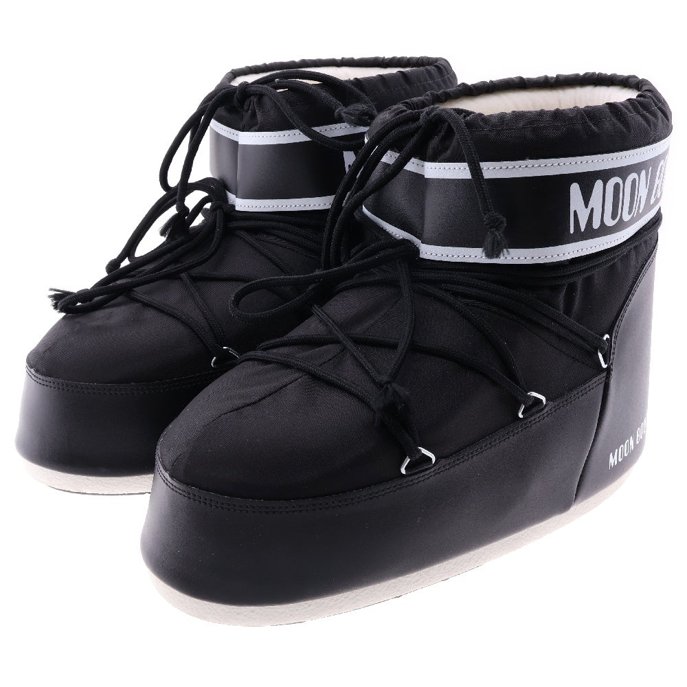 MOON BOOT(ムーンブーツ) Icon Low 2 アイコン ロー ナイロン レースアップ ブーツ ブラック US11.5/13 US80D1409340