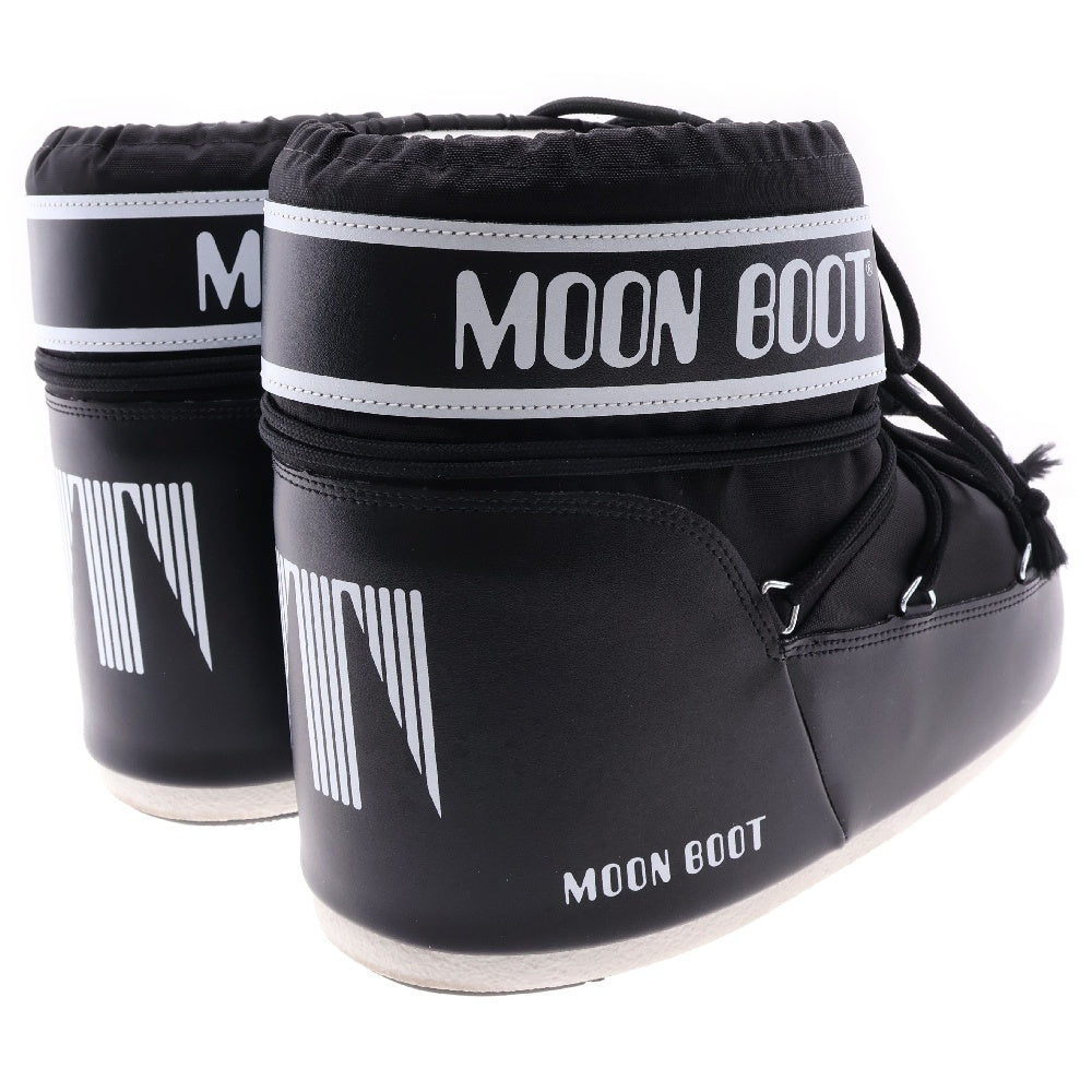 MOON BOOT(ムーンブーツ) Icon Low 2 アイコン ロー ナイロン レースアップ ブーツ ブラック US11.5/13 US80D1409340