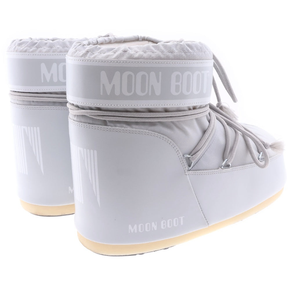 MOON BOOT(ムーンブーツ) Icon Low 2 アイコン ロー ナイロン レースアップ ブーツ グレー US11.5/13 US80D1409340