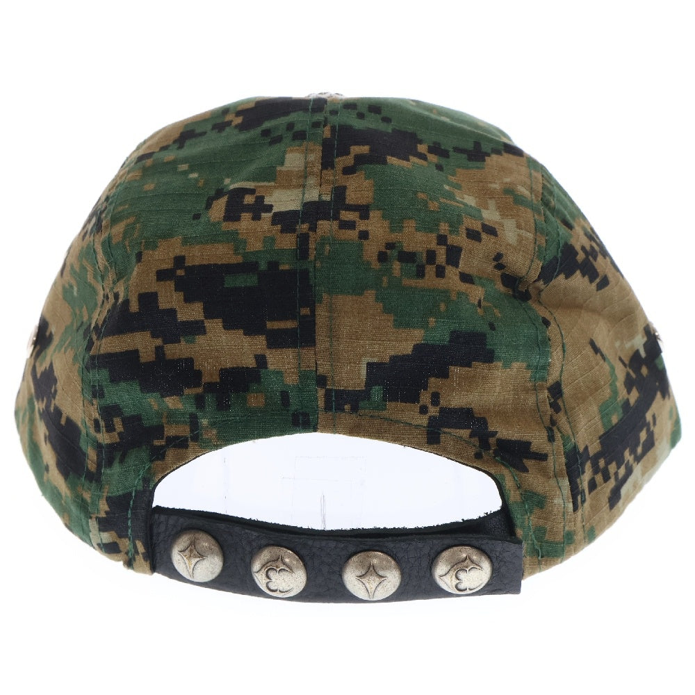 THUG CLUB(サグクラブ) 24AW TC ARMY CAP アーミーキャップ カモ柄 帽子 グリーン TC24AC2104