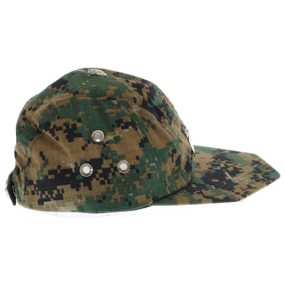 THUG CLUB(サグクラブ) 24AW TC ARMY CAP アーミーキャップ カモ柄 帽子 グリーン TC24AC2104