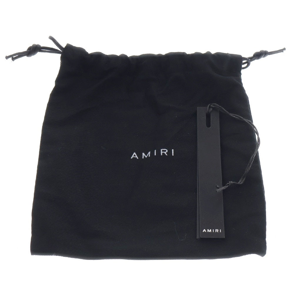 AMIRI(アミリ) MA 2 CM BELT ロゴプレート レザー ベルト ブラック AMACBL1017