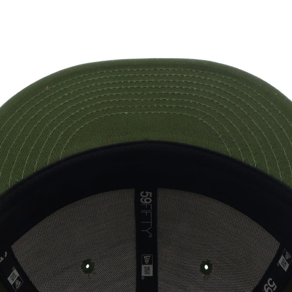 STUSSY(ステューシー) ×NEW ERA ニューエラ Sロゴ ベースボールキャップ 帽子 7 1/8 グリーン