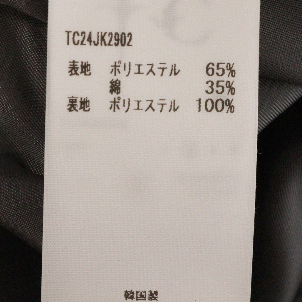 THUG CLUB(サグクラブ) 24AW TC ARMY BLAZER TC24JK2902 アーミーブレザー カモフラ総柄テーラードジャケット グレー