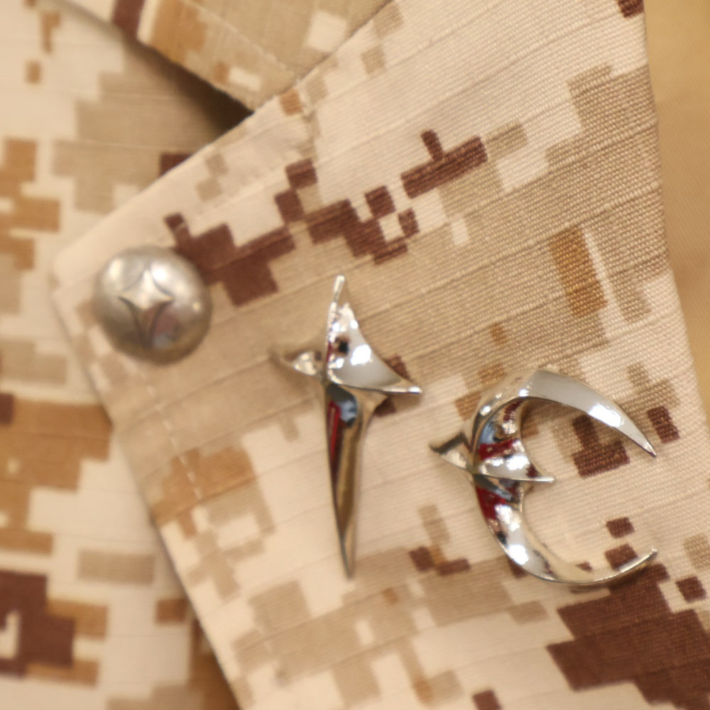 THUG CLUB(サグクラブ) 24AW TC ARMY BLAZER TC24JK2903 アーミーブレザー カモフラ総柄テーラードジャケット ブラウン