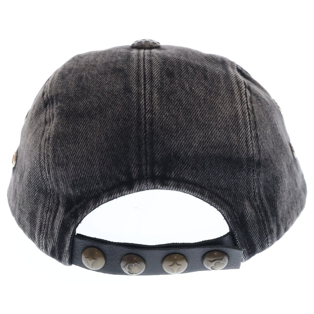 THUG CLUB(サグクラブ) 24AW TC ARMY CAP アーミー デニムキャップ 帽子 ブラック TC24AC2105