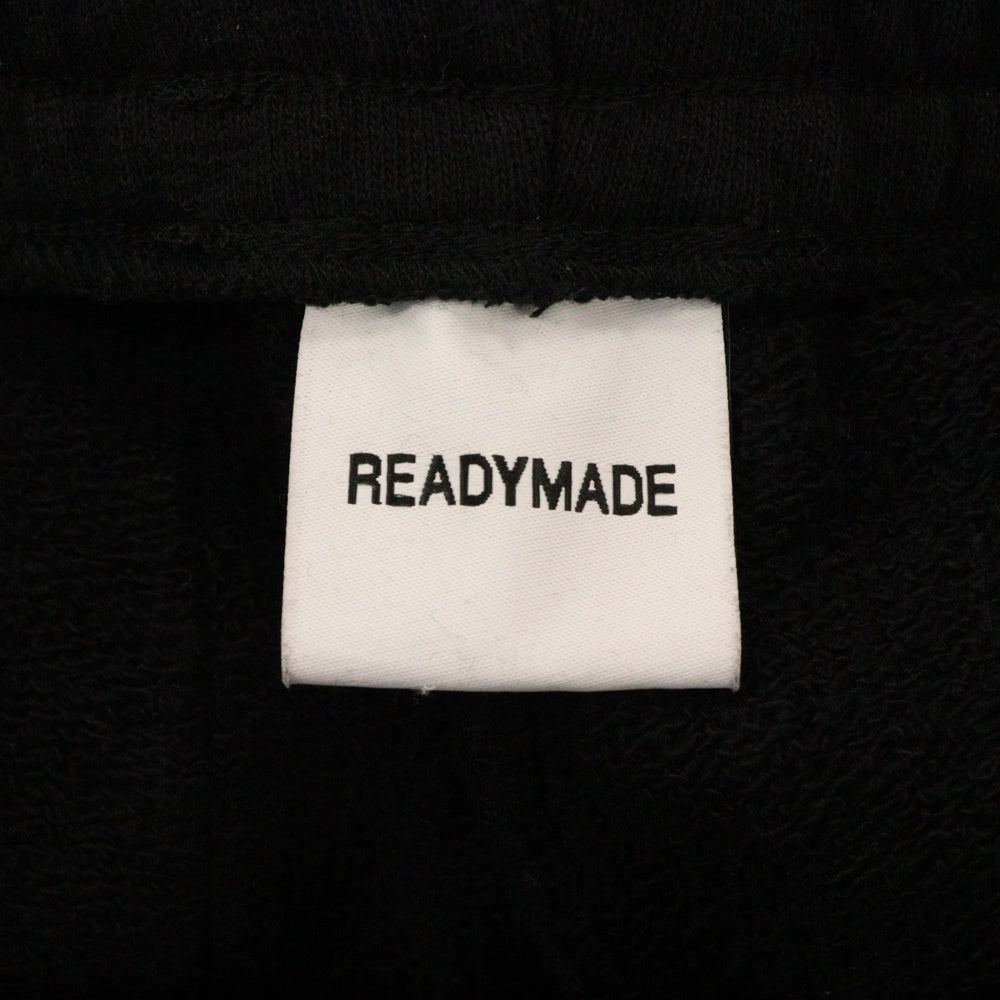 READY MADE(レディメイド) 20AW ロゴ刺繍デザイン スウェットパンツ ブラック RE-CO-BK-00-00-148