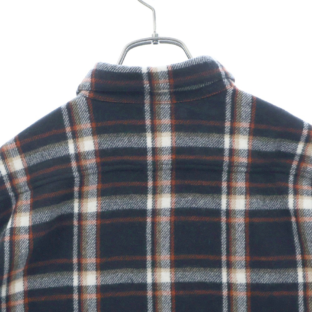 CELINE(セリーヌ) 21AW Wool Twill Check Loose Shirt ウールツイルチェックルーズシャツ 長袖シャツ マルチ 2C510231L